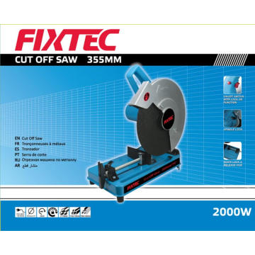 Fixtec 355mm 2200W Elétrica Mini Metal Corte de Serra Máquina